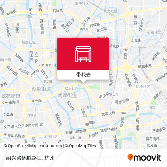 绍兴路德胜路口地图