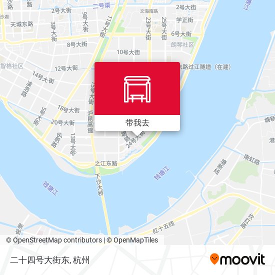 二十四号大街东地图