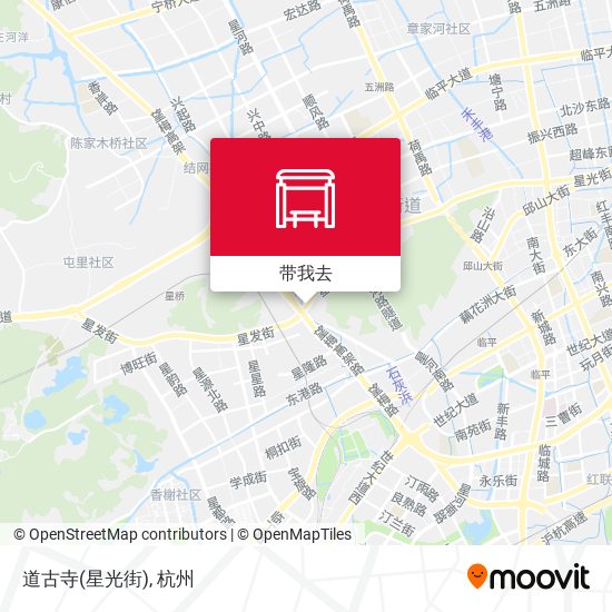 道古寺(星光街)地图