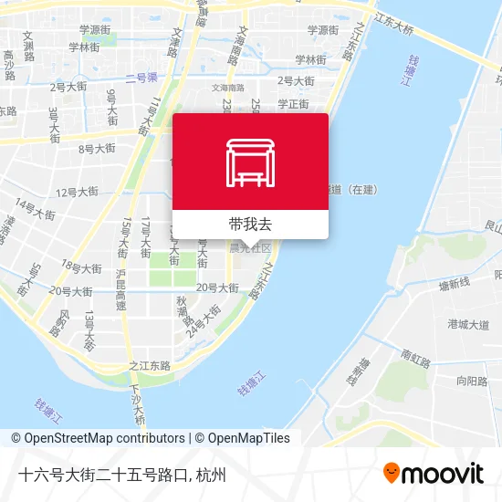十六号大街二十五号路口地图