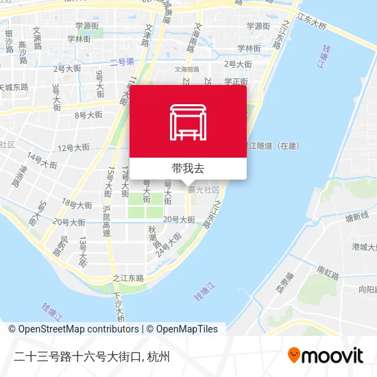 二十三号路十六号大街口地图