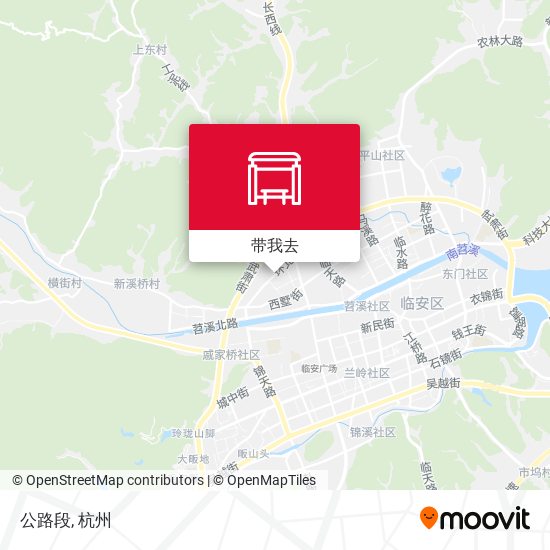 公路段地图