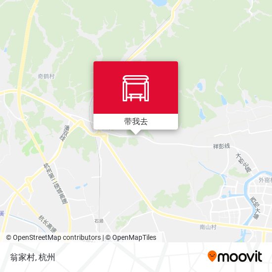翁家村地图