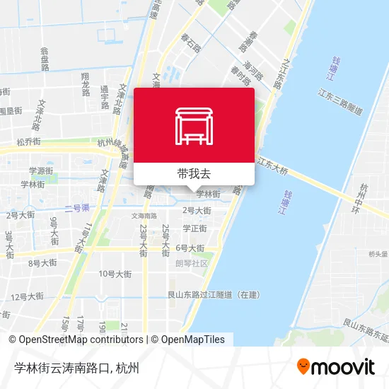学林街云涛南路口地图