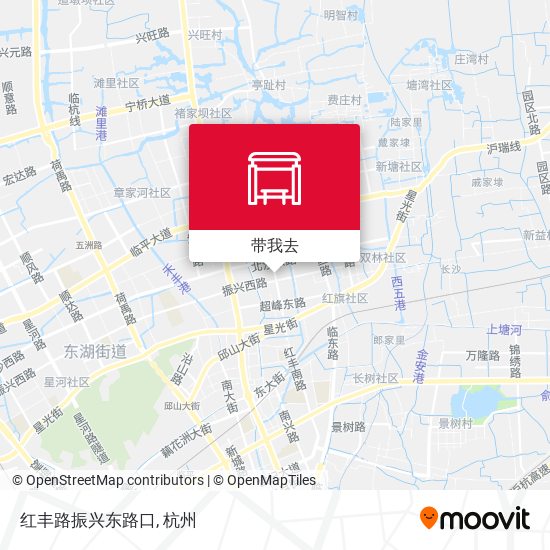 红丰路振兴东路口地图