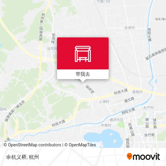 余杭义桥地图