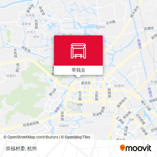 崇福村委地图