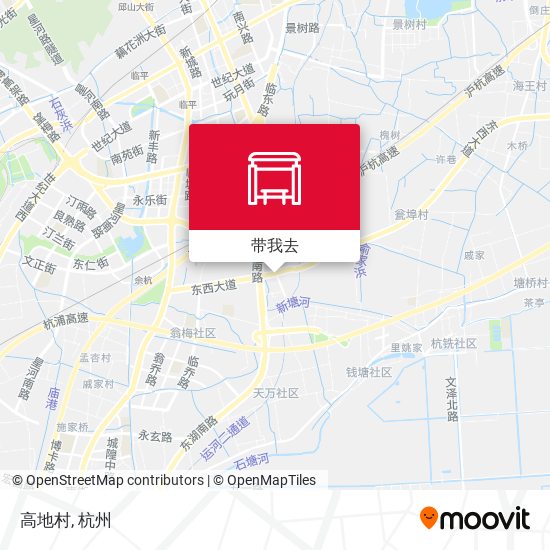 高地村地图