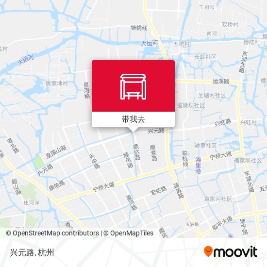 兴元路地图