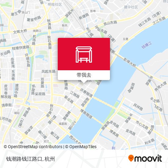 钱潮路钱江路口地图