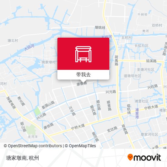 塘家墩南地图