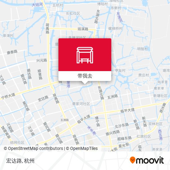 宏达路地图
