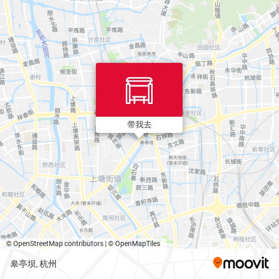 皋亭坝地图
