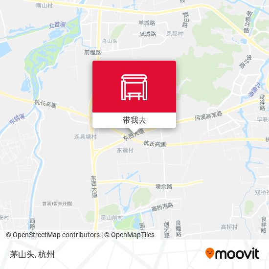 茅山头地图