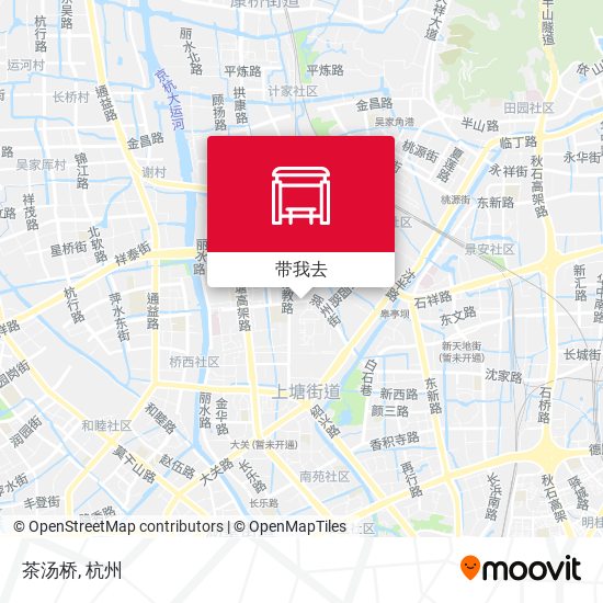 茶汤桥地图
