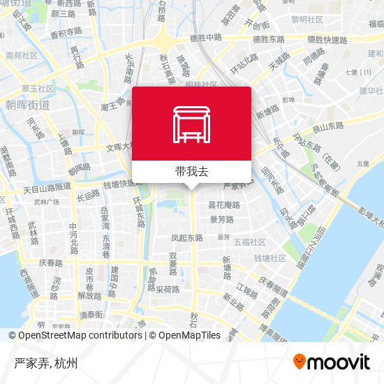 严家弄地图