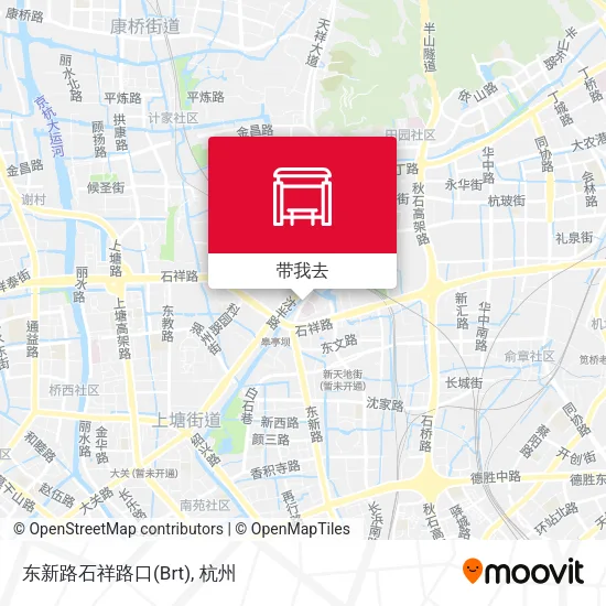 东新路石祥路口(Brt)地图