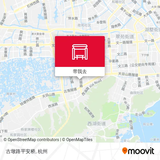 古墩路平安桥地图