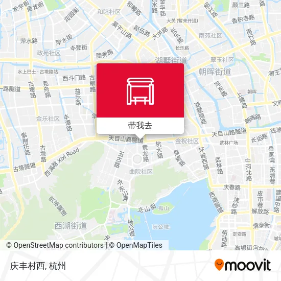 庆丰村西地图