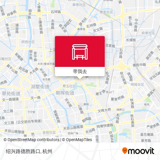 绍兴路德胜路口地图