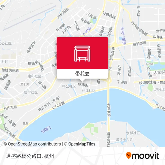 通盛路杨公路口地图