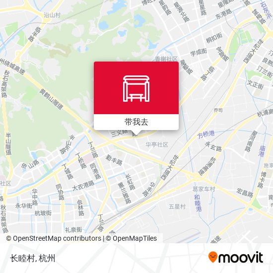 长睦村地图