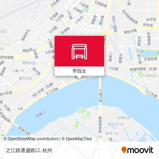 之江路通盛路口地图