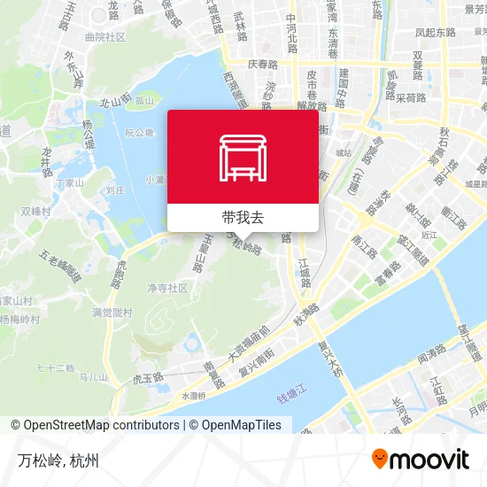 万松岭地图