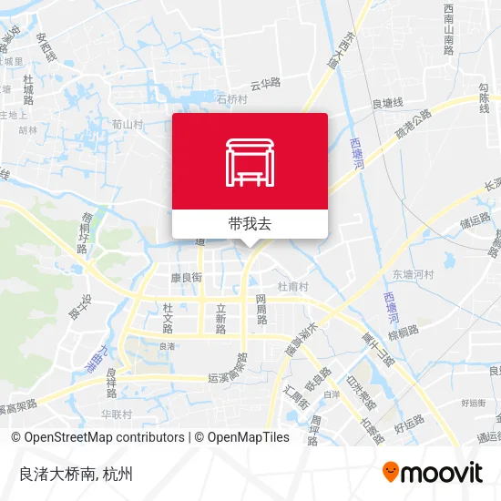 良渚大桥南地图