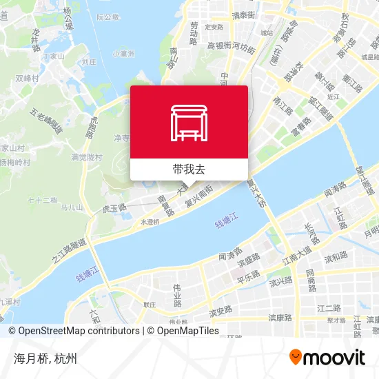 海月桥地图