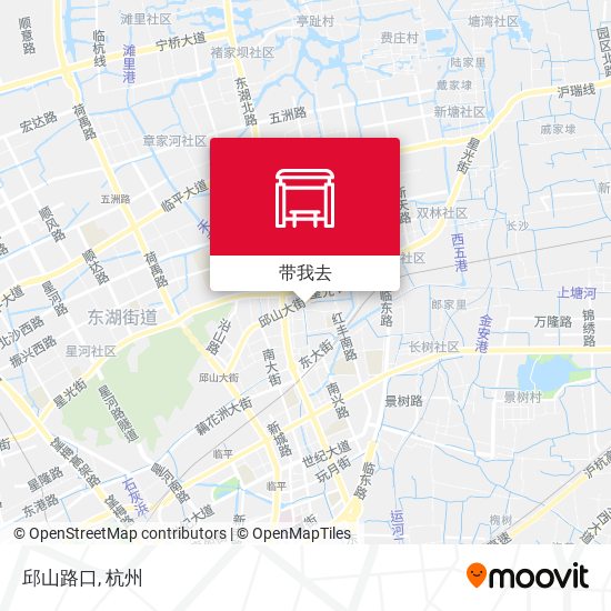 邱山路口地图
