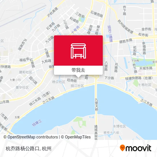 杭乔路杨公路口地图