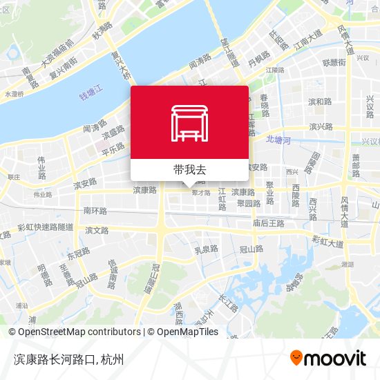 滨康路长河路口地图