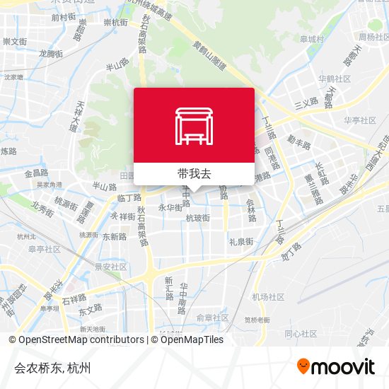 会农桥东地图