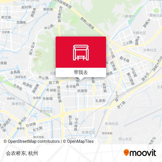 会农桥东地图