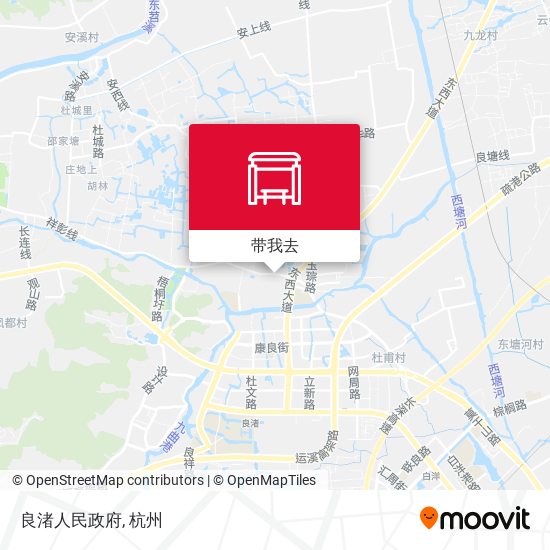 良渚人民政府地图