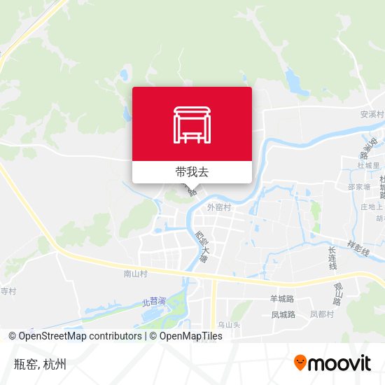 瓶窑地图