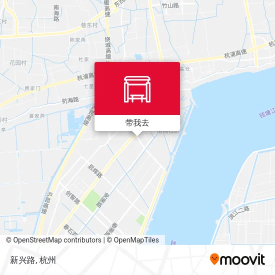 新兴路地图