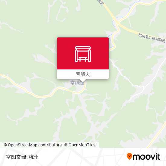 富阳常绿地图