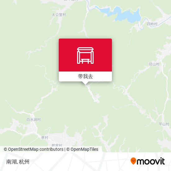 南湖地图