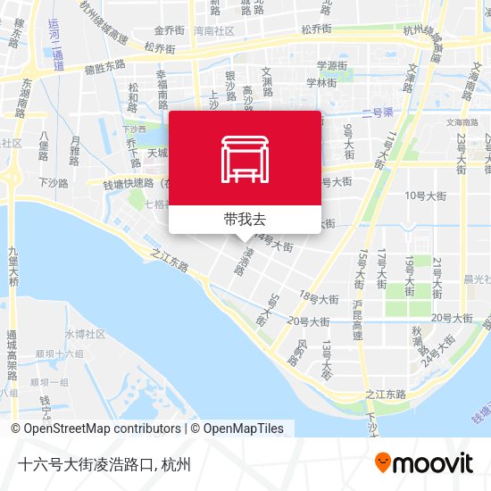十六号大街凌浩路口地图