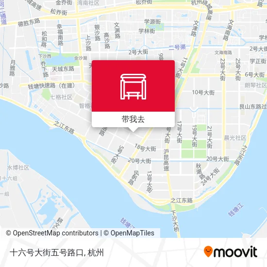 十六号大街五号路口地图