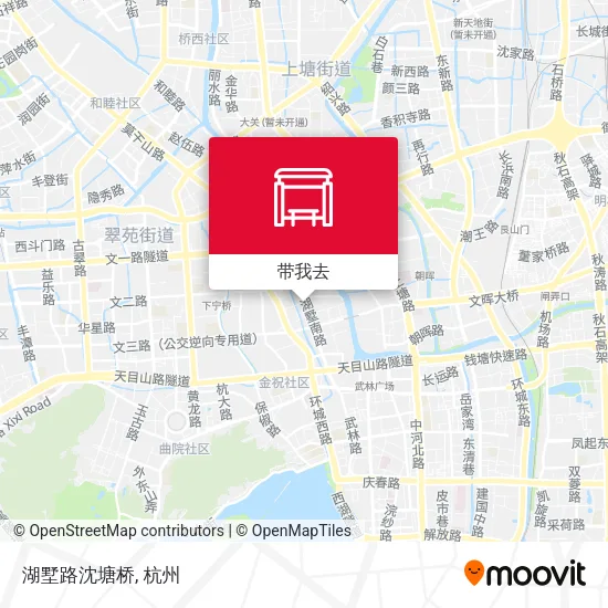 湖墅路沈塘桥地图
