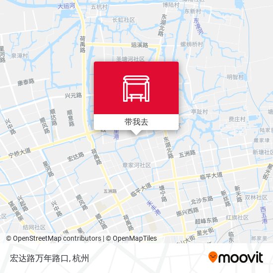 宏达路万年路口地图