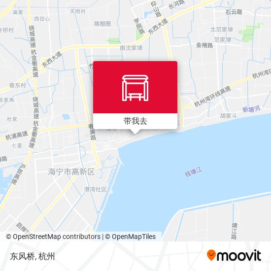 东风桥地图