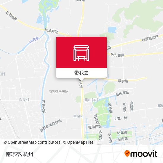 南凉亭地图