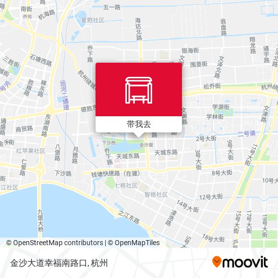 金沙大道幸福南路口地图