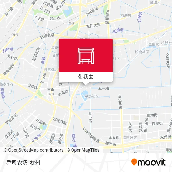 乔司农场地图