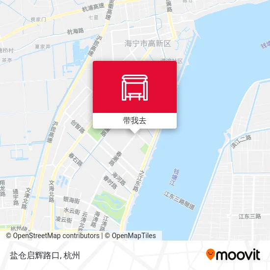 盐仓启辉路口地图