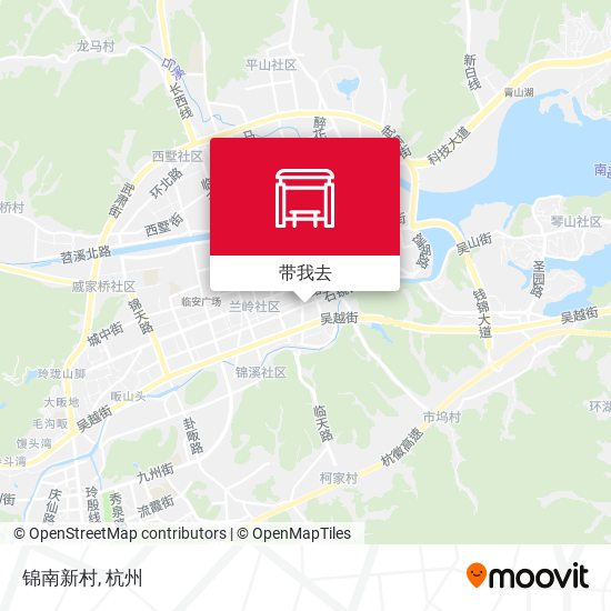 锦南新村地图